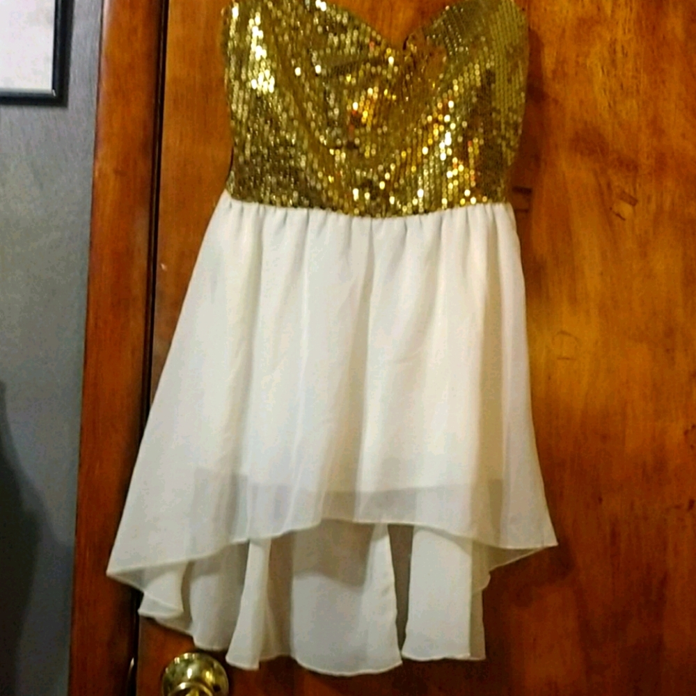 Gold bling top